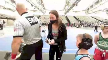 51 lbs Quarterfinal - Nico Lissenden, Cordoba Trained vs Tanner Rivara, F.L.O.W.