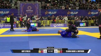 Claudia Marie A. Smithson vs Amy K Fidelis 2026 European Jiu-Jitsu IBJJF Championship