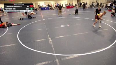 14U - 120 lbs Cons. Round 3 - Carson Kim, Minnetonka - Wichern Garage Crew vs Cameron Murdock, Wichern Garage Crew