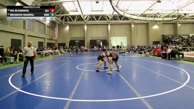 132 lbs Consi Of 16 #2 - Ike Blomberg, Shelton vs Brandon Madera, Notre Dame-West Haven