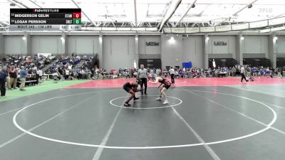 138 lbs Consi Of 16 #2 - Midgerson Gelin, Stamford vs Logan Persson, Shelton