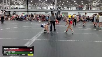 76 lbs Round 1 (6 Team) - Adam Hagenbuch, North Carolina vs Jett Johnson, CP Elite