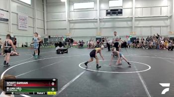 68 lbs Finals (2 Team) - Wyatt Samhan, Forge vs Elijah Hill, 84 Athletes