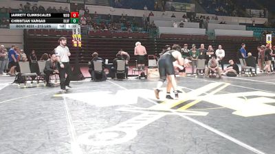 215 lbs Semifinal - Jarrett Clinkscales, Westside vs Christian Vargas, Bluffton