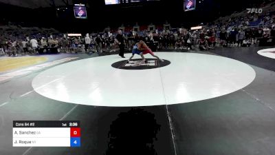 120 lbs Cons 64 #2 - Adonnis Sanchez, GA vs Juan Roque, NY