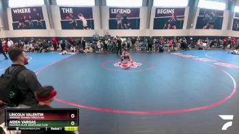 72 lbs Cons. Round 3 - Lincoln Valentin, Warrior Trained Wrestling vs Aiden Vargas, Maverick Elite Wrestling Club