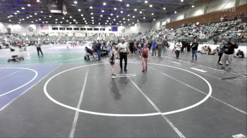 88 lbs Rr Rnd 2 - Bronwynn Garrett, Fernley WC vs Kayleigh Wenke, Northeast Oregon