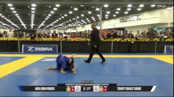 Trinity Grace Thome vs Aria Erin Parker 2026 IBJJF Jiu-Jitsu CON International