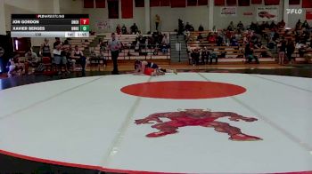 138 lbs Round 1 (6 Team) - Xavier Berges, Onaga HS vs Jon Gordon, Seneca-Nemaha Central HS