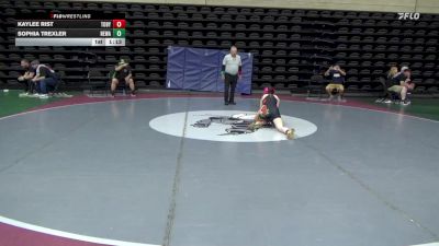 96 lbs Rr Rnd 4 - Kaylee Rist, Tobyhanna vs Sophia Trexler, Newark