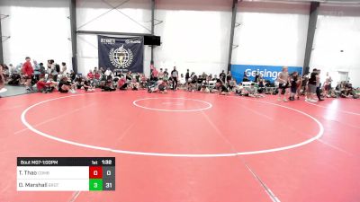 129 lbs Rr Rnd 4 - Tiaj Thao, Combat WC vs Owen Marshall, Brothers Of WOW