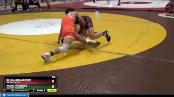 138 lbs Champ. Round 2 - Noah Vasquez, Eleanor Roosevelt vs Elijah Benavidez, Paloma Valley