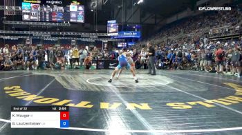 120 lbs Rnd Of 32 - Kase Mauger, Idaho vs Garett Lautzenheiser, Ohio