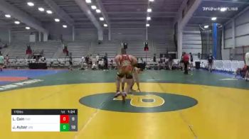 170 lbs Prelims - Logan Cain, Indiana Outlaws Red vs Jeremiah Aybar, Los Luchadores