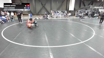 120 lbs Carmine Sipper, New Jersey vs Rene Cordero, California Red