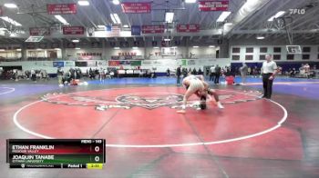 149 lbs Champ. Round 1 - Joaquin Tanabe, Ottawa University vs Ethan Franklin, Missouri Valley