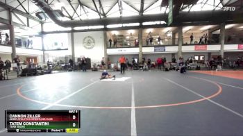 69-74 lbs Semifinal - Cannon Ziller, Alber Athletics Wrestling Club vs Tatem Constantini, Team Nazar