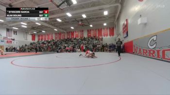 113 lbs Champ. Round 1 - Alan Boling, Bayfield vs Synscere Garcia, Denver East