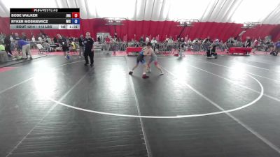 113 lbs Cons. Rd Of 16 - Bode Walker, Jackrabbit Wrestling Academy vs Ryker Moskiewicz, Weigh In Club