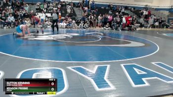 189 lbs 3rd Place Match - Keagon Frisbie, Foley vs Sutton Kenning, Saint Cloud Tech