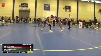157 lbs Champ. Round 1 - Jace Luchau, Iowa Central Community College vs Payton Kostka, MS-Mankato