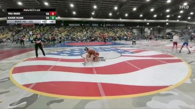 125 lbs Cons. Round 2 - Kaige Kline, Touch Of Gold vs Tru Reed, Touch Of Gold