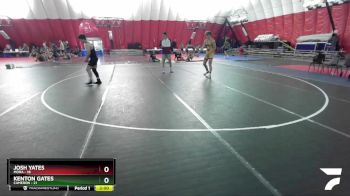 165 lbs Placement Matches (16 Team) - Josh Yates, Mora vs Kenton Gates, Cameron