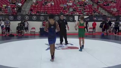 44 kg Rnd Of 16 - Arseni Kikiniou, Poway Wrestling vs Justyn Bamba, Arizona