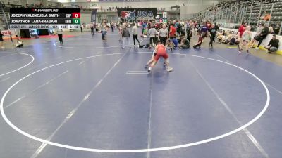 Junior Boys - 157 lbs Quarters - Jonathon Lara-Inagaki, Empire vs Jozeph Valenzuela Smith, Cyclones Wrestling & Fitness