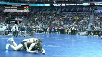 2A-165 lbs Champ. Round 1 - Ryland Morgan, Clarion-Goldfield-Dows vs Mitchel Fischer, Sheldon/South O`Brien