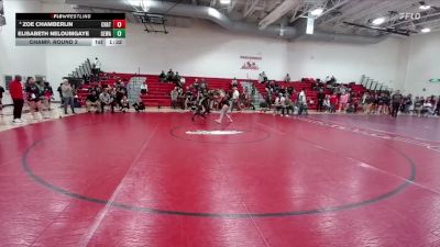 125 lbs Champ. Round 2 - Zoe Chamberlin, Chatfield vs Elisabeth Neloumgaye, George Washington