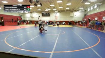 125 lbs Champ. Round 2 - Sofia Sciortino, Rancho Cotate vs Aleta Stubblefield, Arcata