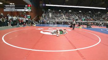 2A-144 lbs Cons. Semi - Adrian Lara, Moorcroft vs Nate Brown, Big Piney