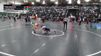 138 lbs Quarterfinal - Caysen Ross, Bear Cave Wrestling vs Odin Anschutz, Plattsmouth