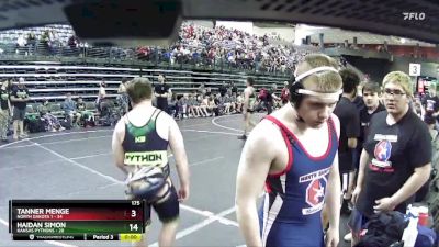 195 lbs Finals (8 Team) - Brodie Sott, North Dakota 1 vs Jeremiah Melugin, Kansas Pythons