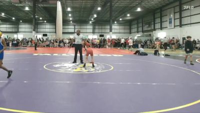 70 lbs Round 3 (4 Team) - Jameson Duckworth, FCA LYNCHBURG vs Nicholas Messina, CENTERVILLE WRESTLING CLUB
