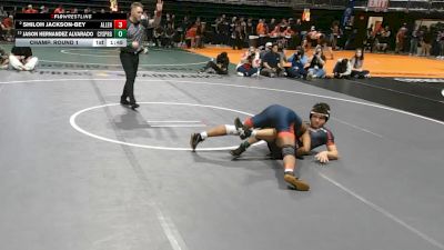6A 150 lbs Champ. Round 1 - Jason Hernandez Alvarado, Cypress Springs vs Shiloh Jackson-Bey, Allen