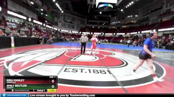 138 lbs Champ. Round 1 - Emily Beutler, Emmett vs Kira Manley, Homedale