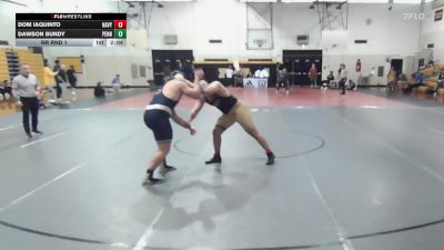 285Green lbs Rr Rnd 1 - Dom Iaquinto, Navy vs Dawson Bundy, Penn State