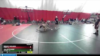 97-103 lbs Round 2 - Brady Mouser, Leroy vs Kaleb Runde, Holmen