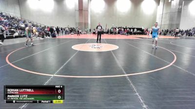 120 lbs Semifinal - Parker Lutz, St. Michael The Archangel vs Roman Luttrell, Cleveland