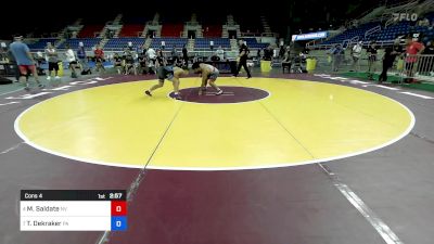 132 lbs Cons 4 - Manuel Saldate, NV vs Tyler Dekraker, PA