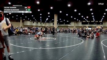 120 lbs Champ. Round 1 - Ryleigh Blanchard, BRAWL PINK vs Rilynn Younker, Big Money Movin