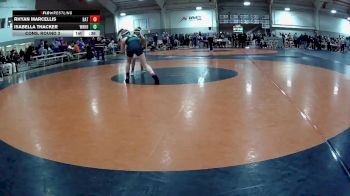 100 lbs Cons. Round 3 - Isabella Thacker, William Henry Harrison High School vs Rhyan Marcellis, Batavia