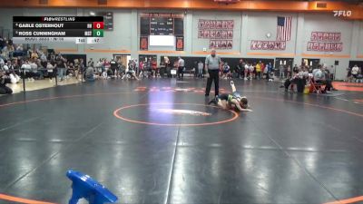 N-16 lbs Cons. Round 1 - Gable Osterhout, Hammerin Hawks vs Ross Cunningham, Morning Sun Tigers