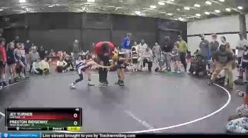 45 lbs Jet Turner, Eastside vs Preston Ridgeway, Team Bear Navy