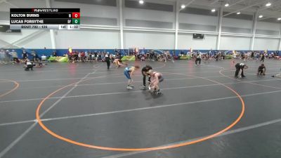 126 lbs Cons. Round 4 - Kolton Burns, Unattached vs Lucas Forsythe, Unattached