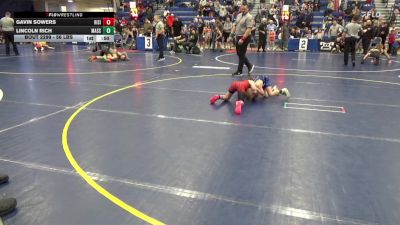 56 lbs 3rd Place - Gavin Sowers, Rising Kingz vs Lincoln Rich, Massa