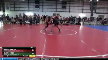 132 lbs Round 2 (6 Team) - Gavin Mills, HEAVY HITTING HAMMERS vs Chase Taylor, SCANLAN WRESTLING ACADEMY