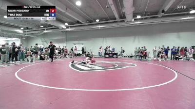 70 lbs Champ. Round 2 - Talan Hubbard, Spire Academy RTC vs Bas Diaz, Big Game Wrestling Club